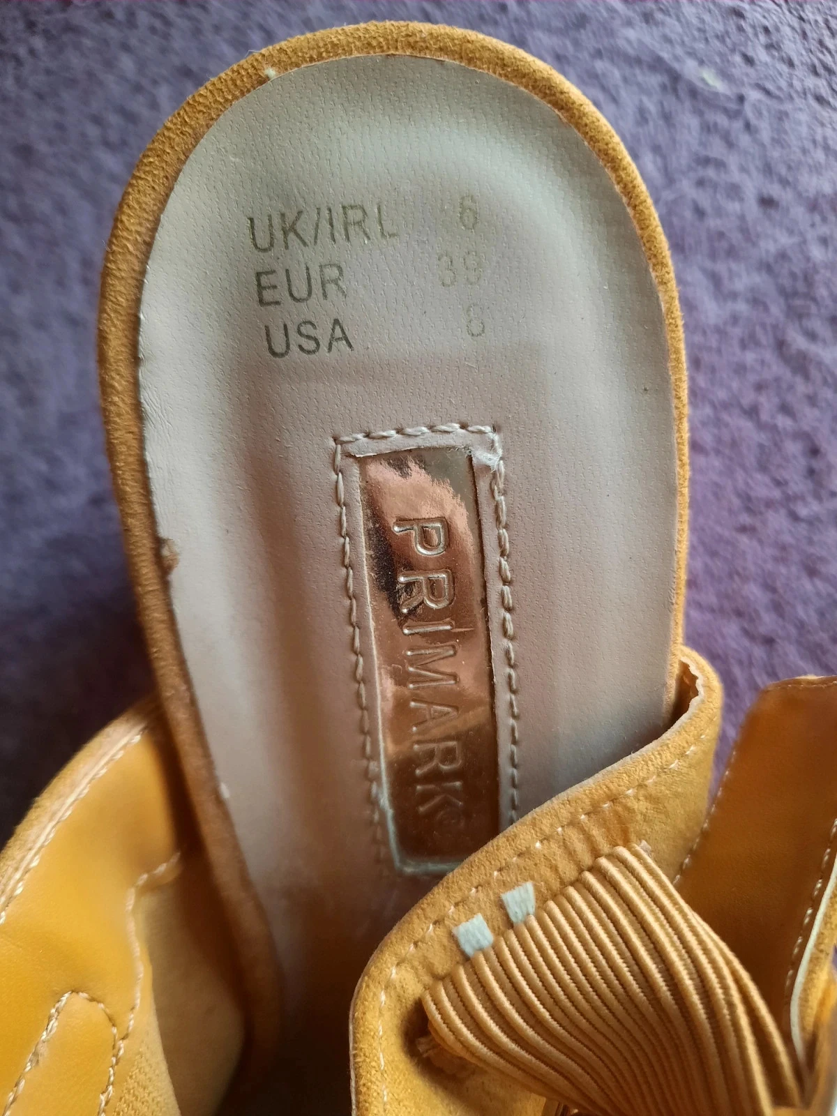 🥀Tênis estilo veludo, feminino39.Primark. – photo 6